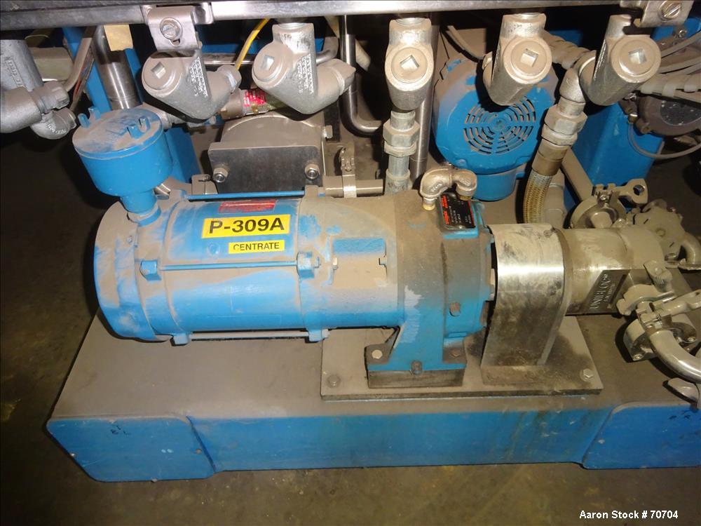 Used Carr HC-12 High Centrate Solid Bowl Centrifuge