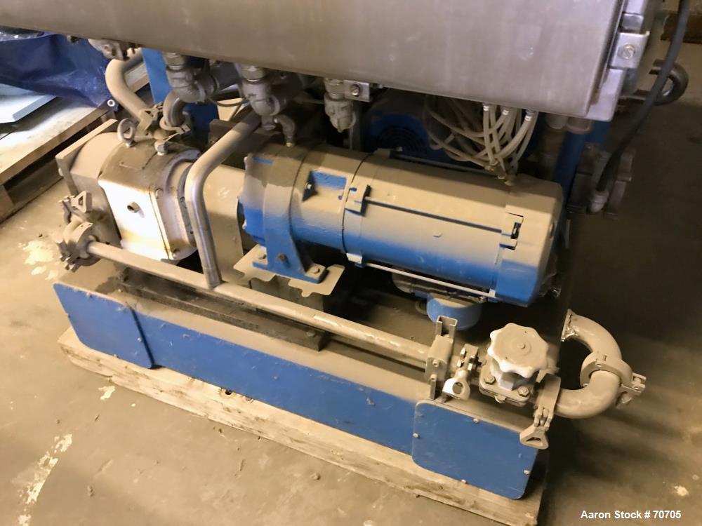 Used Stainless Steel High Centrate Solid Bowl Centrifuge