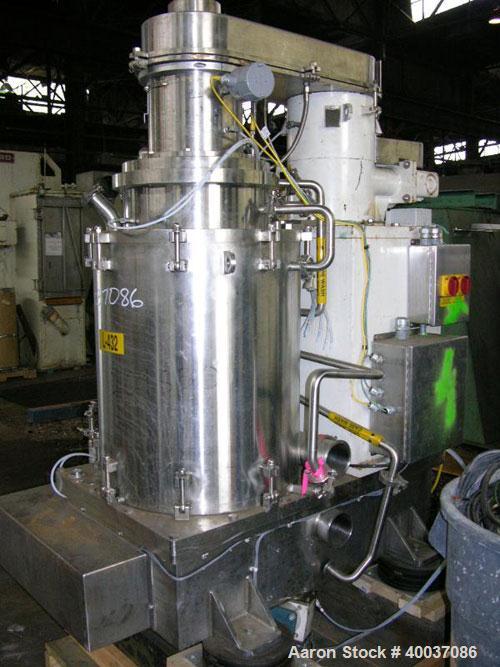 Used Carr Model HC-18 Solid Bowl Centrifuge