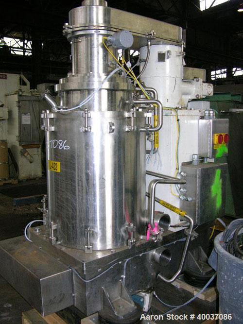 Used- Carr Model HC-18 Solid Bowl Centrifuge