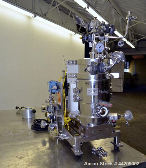 Used Stainless steel/Titanium Carr ViaFuge Pilot Seperation System