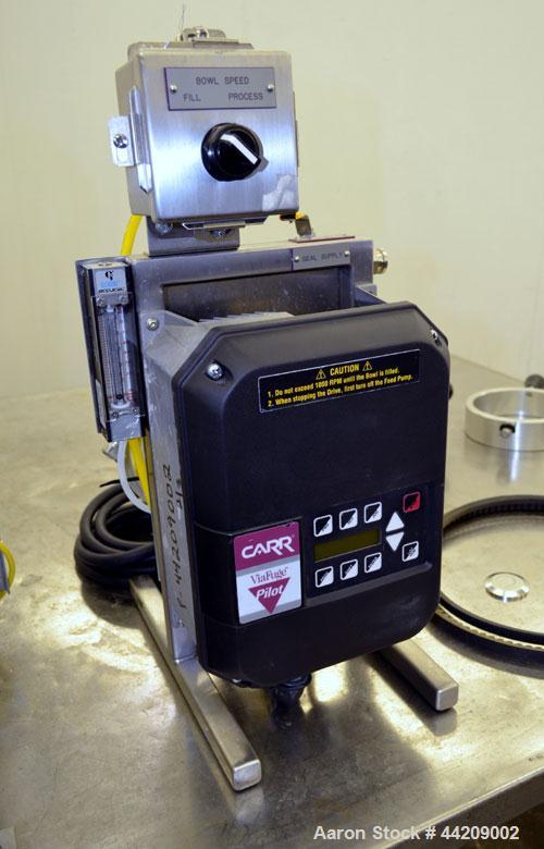 Used Stainless steel/Titanium Carr ViaFuge Pilot Seperation System