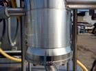 Used CINC Industries V0-2 Centrifuge, 316L Stainless Steel Construction. Rated 0.5 gallons per minute at 30 psi at 220 degrees F., 6000 rpm maximum bowl speed, 0.125hp, 230/460 volt motor drive on st...