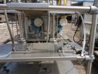 Used CINC Industries V0-2 Centrifuge, 316L Stainless Steel Construction. Rated 0.5 gallons per minute at 30 psi at 220 degrees F., 6000 rpm maximum bowl speed, 0.125hp, 230/460 volt motor drive on st...