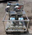 Used Cinc Industries Three Stage Counter Current Extraction Unit Consisting Of: (1) Cinc vertical centrifuge, model V-02, hastelloy C construction, 5 cm rotor diameter, rated up to 0.53 gallon per mi...