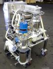 Used Carr Powerfuge P6 Pilot Separation System. 316L Stainless steel/Titanium Ti-6AL-4V construction (product contact areas). Rotating speed up to 15,325 rpm, G
