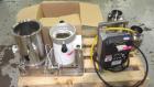Used Carr Powerfuge Pilot Seperation System. 316L Stainless steel/Titanium Ti-6AL-4V construction (product contact areas). Rotating speed up to 15,325 rpm, “G” force range 500 to 20,000. Nominal flow...