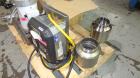 Used Carr Powerfuge Pilot Seperation System. 316L Stainless steel/Titanium Ti-6AL-4V construction (product contact areas). Rotating speed up to 15,325 rpm, “G” force range 500 to 20,000. Nominal flow...