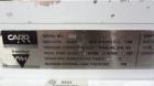 Used Carr Powerfuge Pilot Seperation System. 316L Stainless steel/Titanium Ti-6AL-4V construction (product contact areas). Rotating speed up to 15,325 rpm, “G” force range 500 to 20,000. Nominal flow...