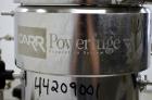 Used Stainless Steel/Titanium Carr Powerfuge Pilot Seperation System 