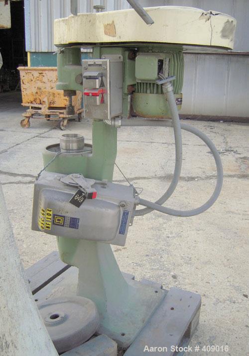 Used Schnell Zentifuge/Carl Padberg Super Centrifuge, Type 41, 316 Stainless Steel.  2 Liter, rated 20,000 rpm max.  Driven by a .9 kW, 3/60/230 volt, 3300 rpm motor.  Mounted on a carbon steel base....