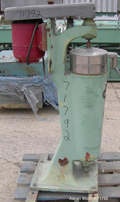 Used Stainless Steel Carl Padberg High Speed Centrifuge, Type Z61