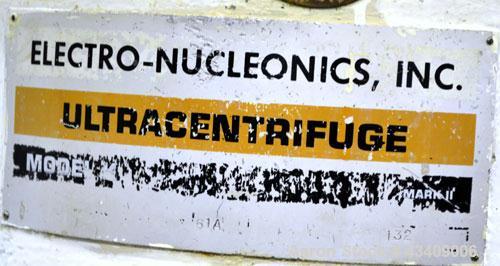 Used Electro-Nucleonics Kll UltraCentrifuge, Type G11A