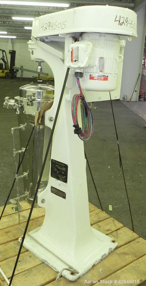 Used Sharples AS-16VB "Aseptic Biological" Super Centrifuge Frame Assembly. Stainless steel construction (product contact areas), maximum speed 17,000 rpm (20000 x G force), sanitary type connections...
