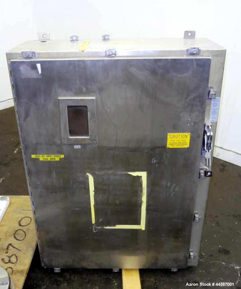 Used Sharples AS-16VB "Aseptic Biological" Super Centrifuge.  316 Stainless steel construction (product contact areas), maximum speed 17,000 rpm (20000 x G force), clarifier design (liquid/solids sep...