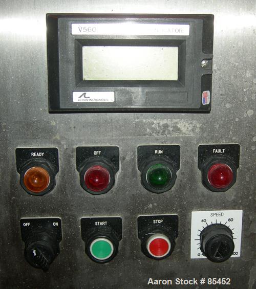 USED: Sharples AS-26 Super Centrifuge frame assembly, 316 stainless steel. Max speed 17,000 rpm. Includesheating/cooling coils, tilting bowl housing for bowl removal,  operator's station, spindle ass...