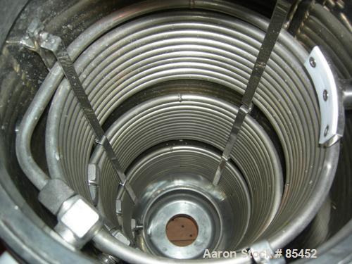 USED: Sharples AS-26 Super Centrifuge frame assembly, 316 stainless steel. Max speed 17,000 rpm. Includesheating/cooling coils, tilting bowl housing for bowl removal,  operator's station, spindle ass...