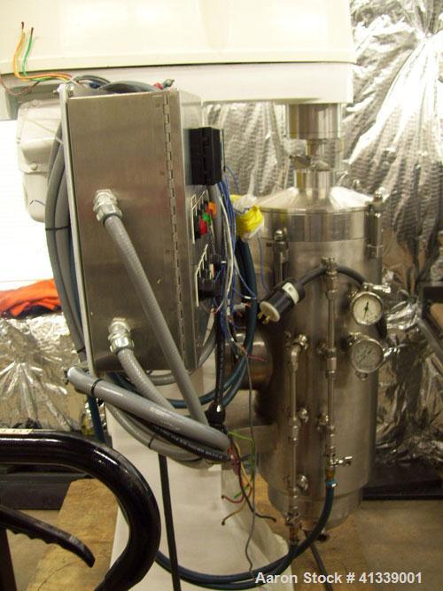 Used Sharples AS-26VB aseptic biological super centrifuge, 316 stainless steel construction. Max bowl speed 17000 rpm, 20000 x G force, sanitry type connections, sterilization to 121 deg C @ 15 psig,...