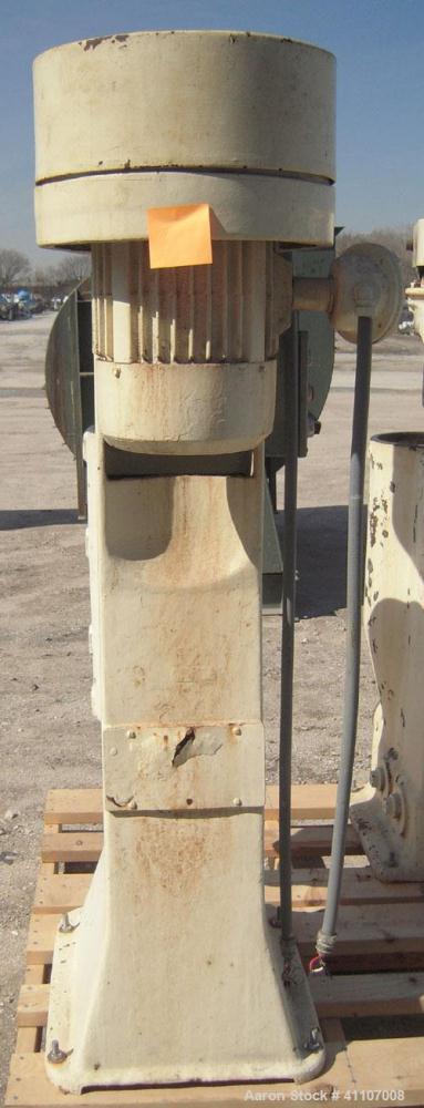 Used Sharples AS-26 Centrifuge, 17-4 PH.  15,000 rpm max bowl speed. Driven by a 5 hp, 3510 rpm.