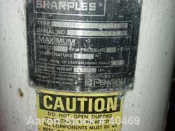 Used- Sharples Super Centrifuge, AS-26NF