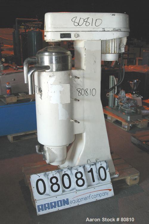 Used Sharples "Swivel Head" Super Centrifuge, MV-AS26RR-1JCY