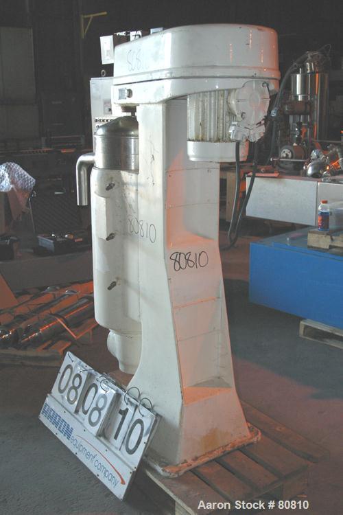 Used Sharples "Swivel Head" Super Centrifuge, MV-AS26RR-1JCY
