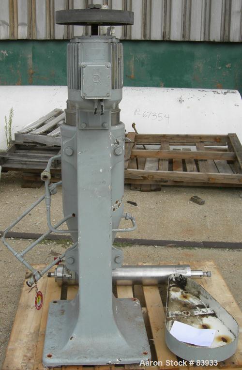Used Stainless Steel Sharples Super Centrifuge,  MV16.3S.210.1H
