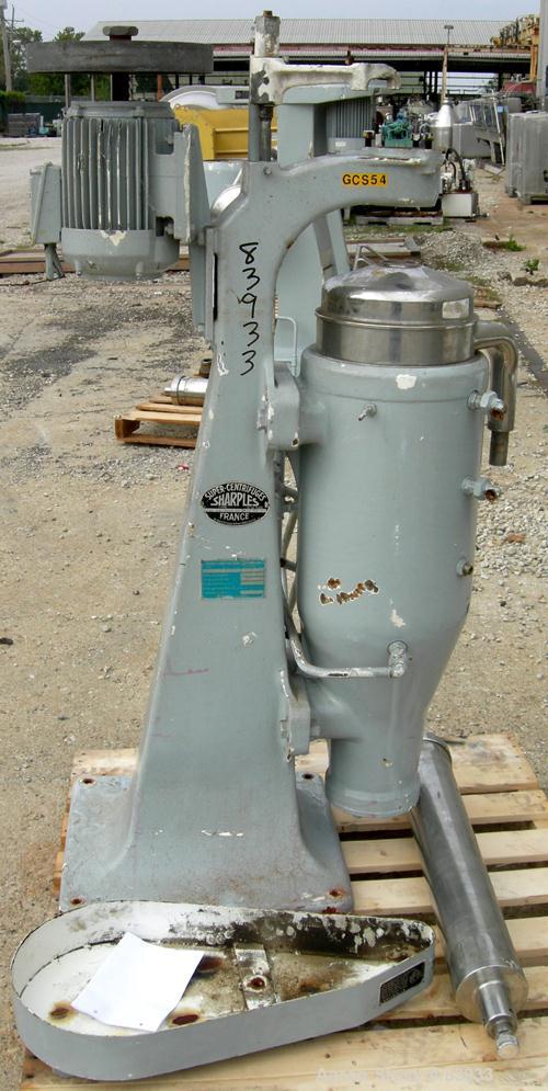 Used Stainless Steel Sharples Super Centrifuge,  MV16.3S.210.1H