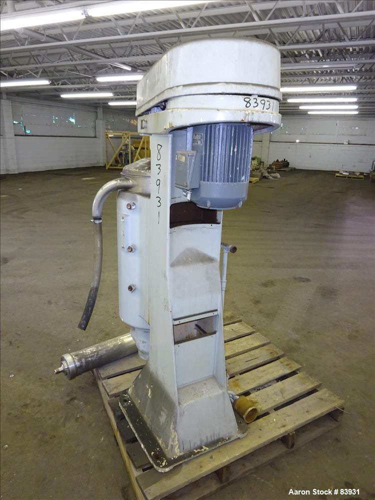 Used Sharples Super Centrifuge, Model  MV26RR.210G.1H