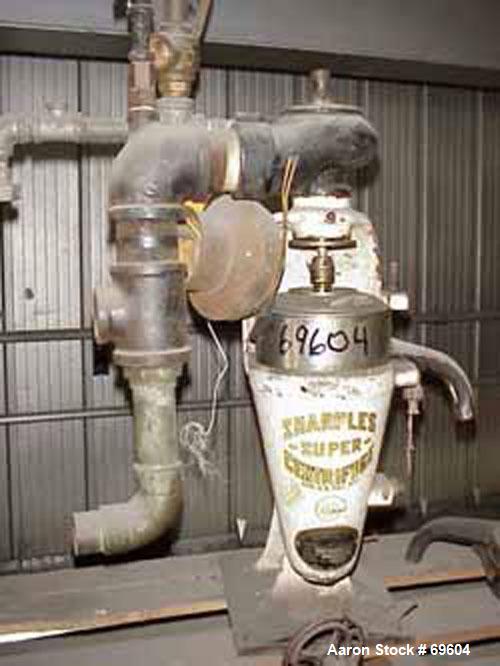 Used Stainless Steel Sharples Super Centrifuge