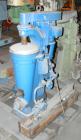 USED: Sharples AE-15MV Enbloc lube oil purifier. Max bowl speed 15,000 rpm. 3 hp Louis Allis motor 440/3/60/5600 rpm, duplex pump. OAD 40