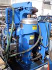 Used Sharples AP16VHHC Super Centrifuge. Stainless steel contact parts. Maximum bowl speed 15,000 rpm, rated up to 500 gallons an hour. Driven by a 3hp, 230/460 volt motor. Cart mounted.