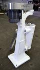 Used Sharples AS-16 Super Centrifuge. 316 stainless steel construction (product contact areas), clarifier design (liquid/solids separation), lower drag assembly, top cover (missing discharge covers),...