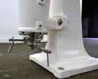 Used Sharples AS-16 Super Centrifuge. 316 stainless steel construction (product contact areas), clarifier design (liquid/solids separation), lower drag assembly, top cover (missing discharge covers),...