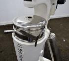 Used Sharples AS-16 Super Centrifuge. 316 Stainless steel construction (product contact areas), clarifier design (liquid/solids separation), lower drag assembly, discharge covers), 2 hp xp drive moto...