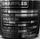 Used Stainless Steel Sharples Super Centrifuge