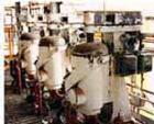 USED: Sharples AP-26 Super centrifuge, CS. Max bowl speed 15,000 rpm,pressuretite separator design w/deep sludge cover, 5 hp XP motor 220/440/3/60, belt guard & XP controls. Prior use=cottonseed oil ...