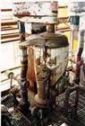USED: Sharples AP-26 Super centrifuge, CS. Max bowl speed 15,000 rpm,pressuretite separator design w/deep sludge cover, 5 hp XP motor 220/440/3/60, belt guard & XP controls. Prior use=cottonseed oil ...