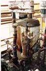 USED: Sharples ap-26 super centrifuge, carbon steel. Max bowl spd 15,000 rpm, pressuretite separator design w/deep sludge cover, 5 hp xp motor 220/ 440/3/60, belt guard & xp controls. Prior use in co...