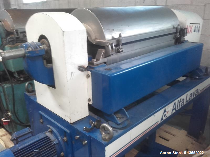 Alfa Laval NX-414 Solid Bowl Tricanter Centrifuge.