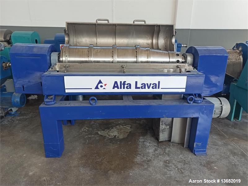 Used Alfa Laval NX-418B-11G Solid Bowl Tricanter Centrifuge