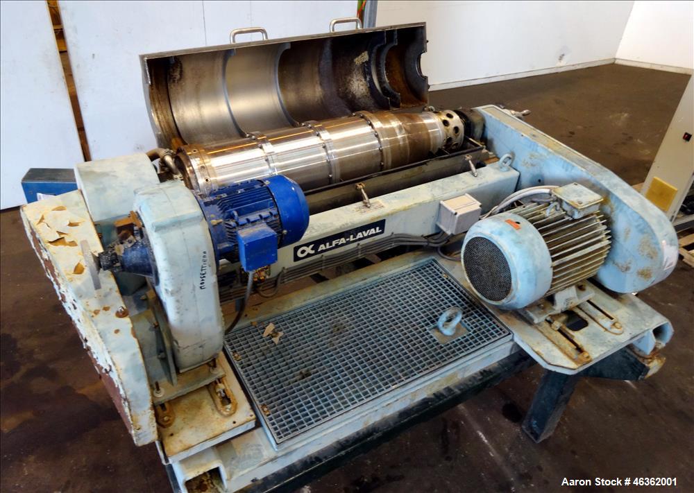 Used Alfa Laval AVNX-418S-31G Solid Bowl Tricanter Centrifuge