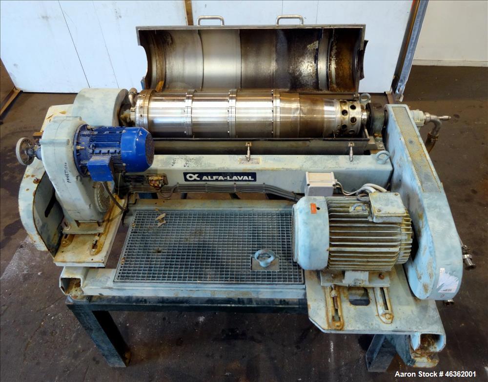 Used Alfa Laval AVNX-418S-31G Solid Bowl Tricanter Centrifuge