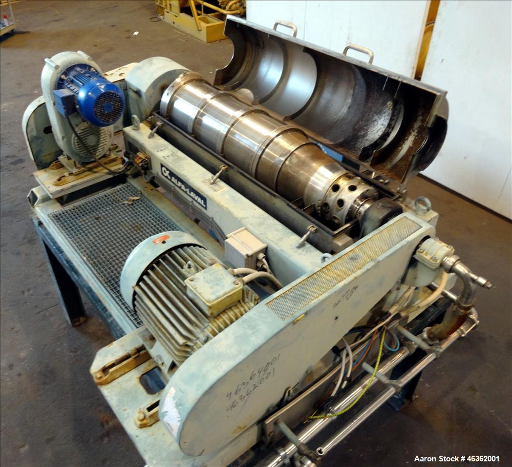Used Alfa Laval AVNX-418S-31G Solid Bowl Tricanter Centrifuge
