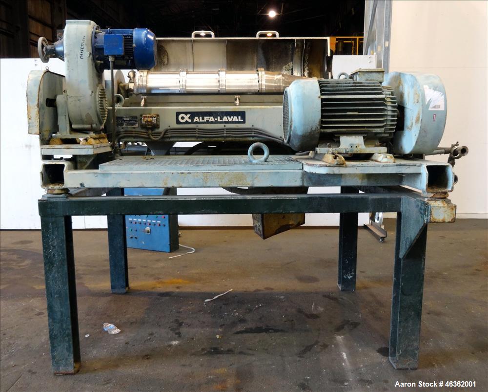 Used Alfa Laval AVNX-418S-31G Solid Bowl Tricanter Centrifuge