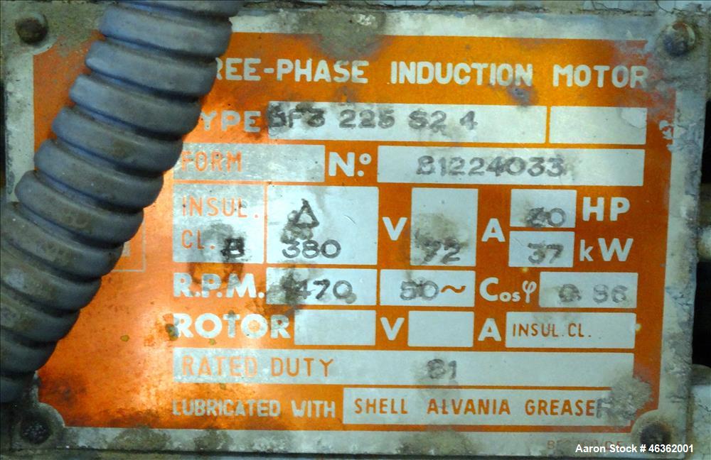 Used Alfa Laval AVNX-418S-31G Solid Bowl Tricanter Centrifuge