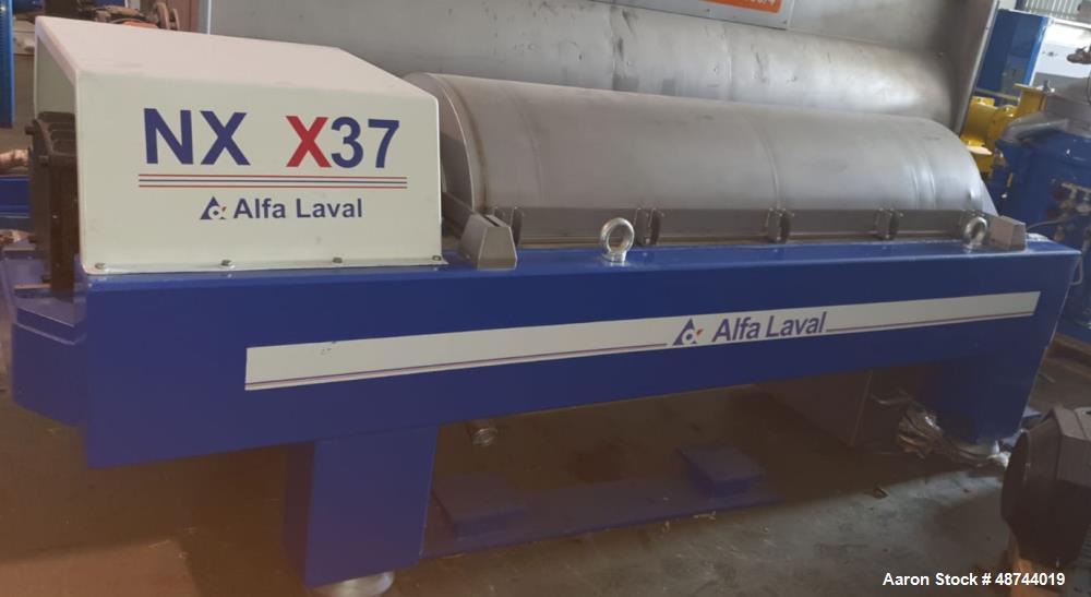 Used Alfa Laval UVNX-37B-11G Solid Bowl Tricanter Centrifuge