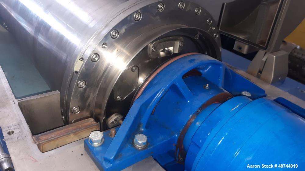 Used Alfa Laval UVNX-37B-11G Solid Bowl Tricanter Centrifuge