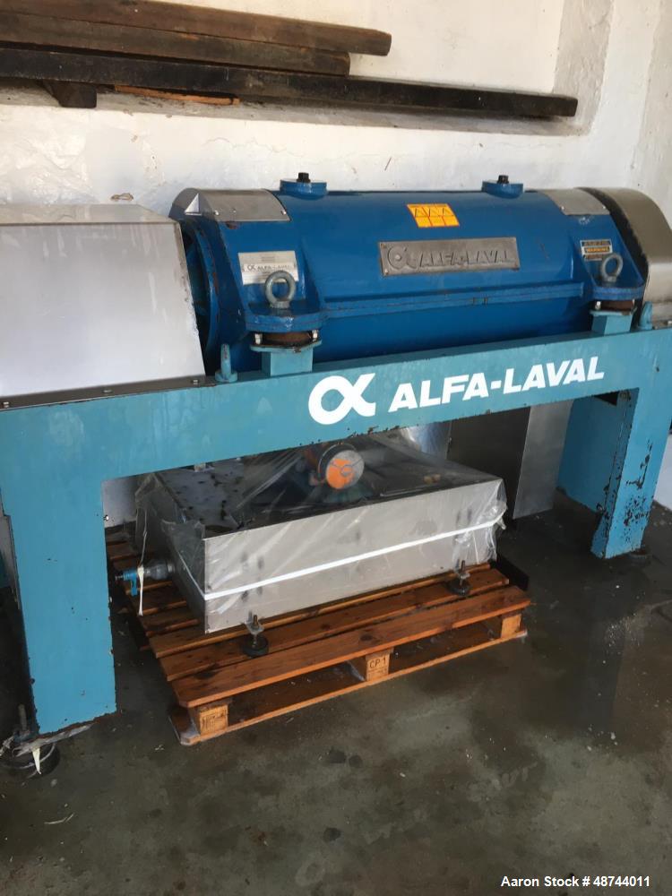 Used Alfa Laval UVNX-716B-11G Solid Bowl Tricanter Centrifuge