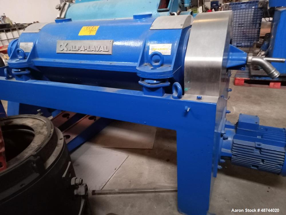 Used Alfa Laval UVNX-716B-11G Solid Bowl Tricanter Centrifuge